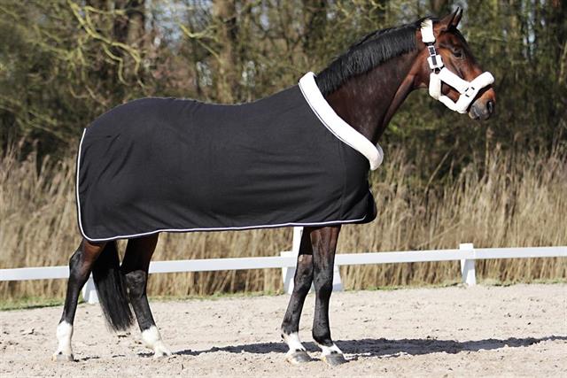 Abschwitzdecke Allure Horsegear Schwarz