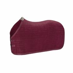 Abschwitzdecke Classic Sports Fleece Stamped Eskadron Rot