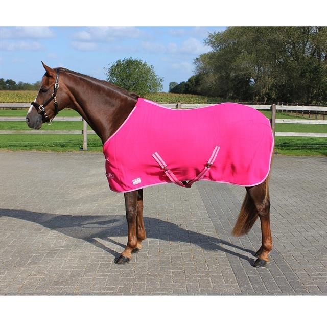 Abschwitzdecke Color QHP Dunkelrosa