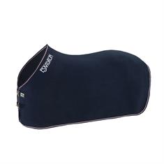 Abschwitzdecke Contrast Fleece Eskadron Dunkelblau