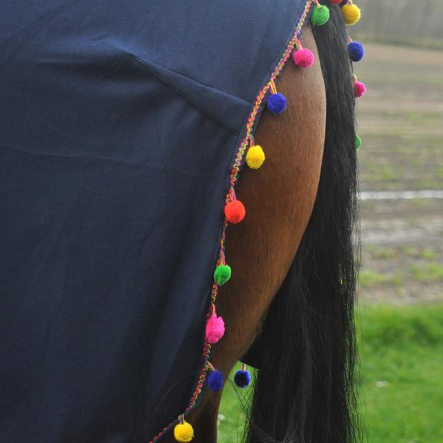 Abschwitzdecke Hanging Balls Epplejeck Dunkelblau