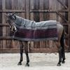 Abschwitzdecke Heavy Fleece Square Fishbone Kentucky Dunkelrot