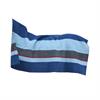 Abschwitzdecke Heavy Fleece Square Stripes Kentucky Dunkelblau-Grau