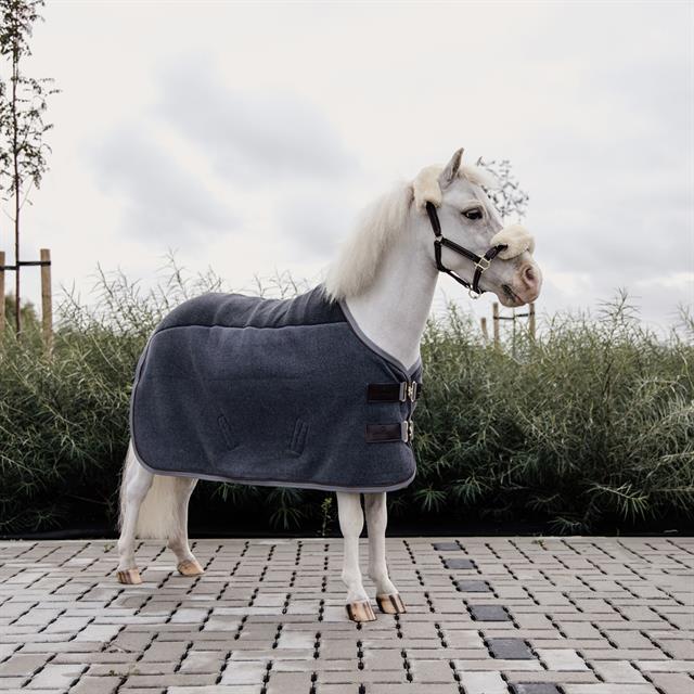Abschwitzdecke Heavy Fleece Tiny Kentucky Grau