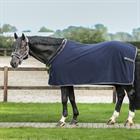 Abschwitzdecke Show-Line 400 g Bucas Dunkelblau-Grau