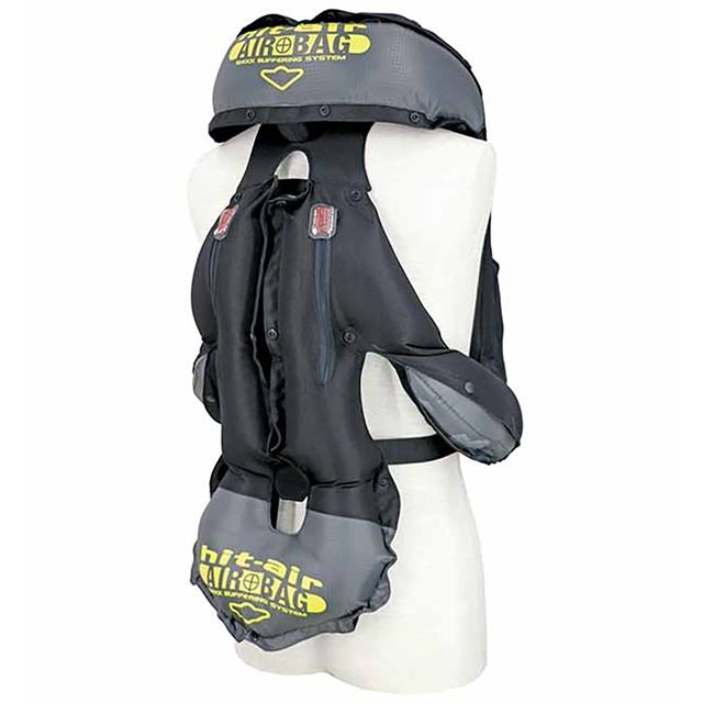 Airbagweste Evolution Klein Hit-Air Schwarz
