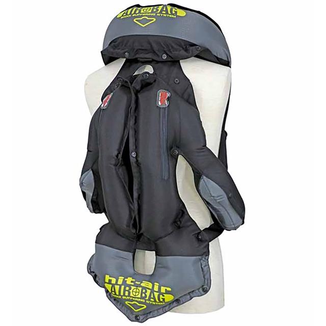 Airbagweste Evolution Medium Hit-Air Schwarz