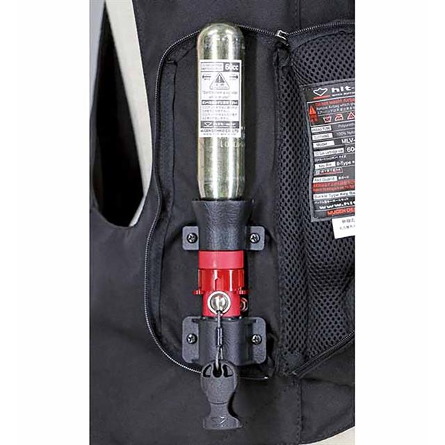 Airbagweste Evolution Medium Hit-Air Schwarz