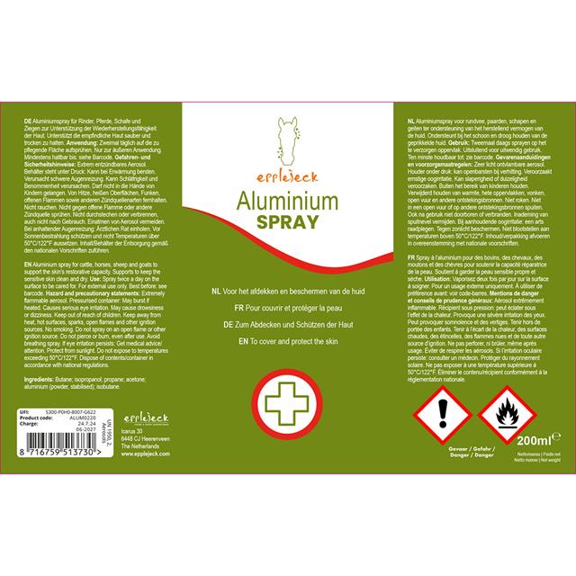Aluminiumspray Epplejeck Sonstige