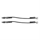 Anbinder Bungee Harry's Horse Elastisch Schwarz-Weiß