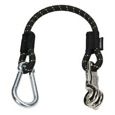 Anbinder HGElastic HORSEGEAR Schwarz