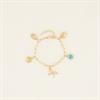 Armband Charms Colour PaardenpraatTV Gold
