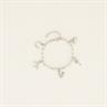 Armband Charms PaardenpraatTV Silber