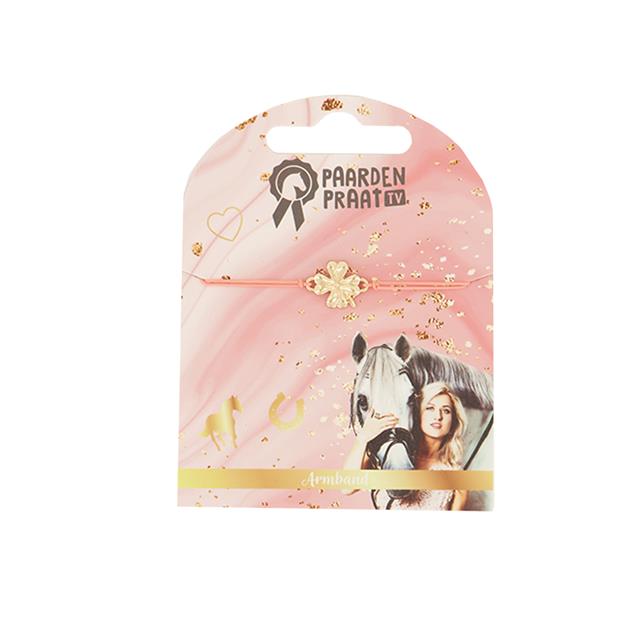 Armband Clover PaardenpraatTV Gold