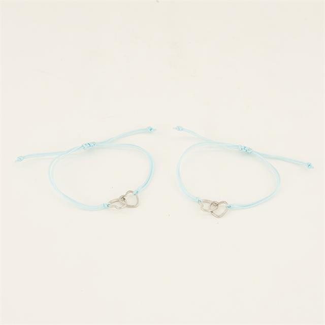 Armband Friends PaardenpraatTV Hellblau