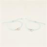 Armband Friends PaardenpraatTV Hellblau