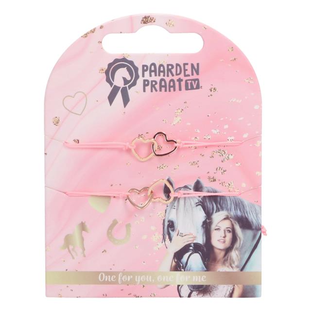 Armband Friends PaardenpraatTV Rosa