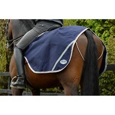 Ausreitdecke 600D WeatherBeeta Dunkelblau-Silber