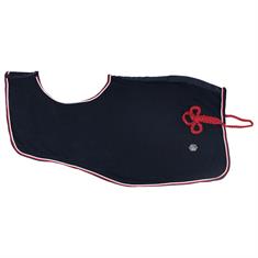 Ausreitdecke Eldorado Fleece QHP Dunkelblau