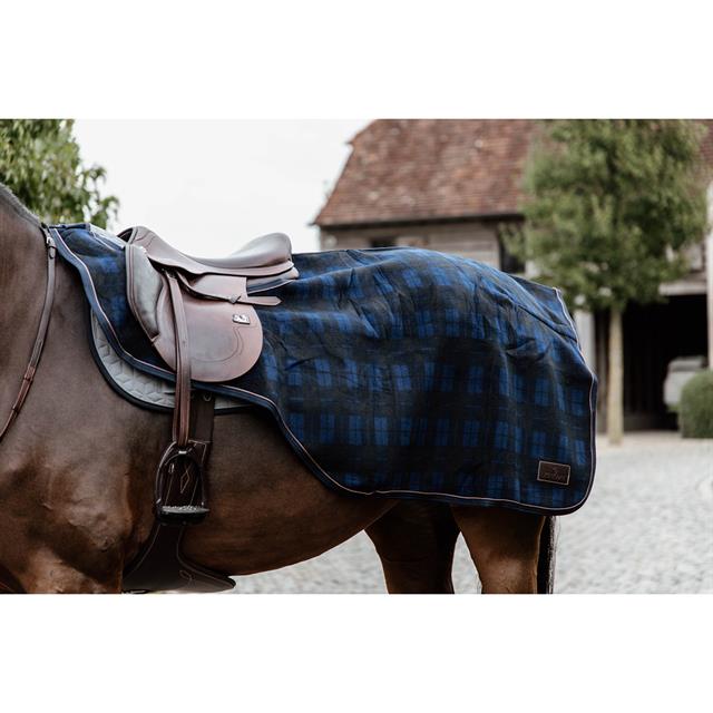 Ausreitdecke Heavy Fleece Kentucky Dunkelblau-Blau