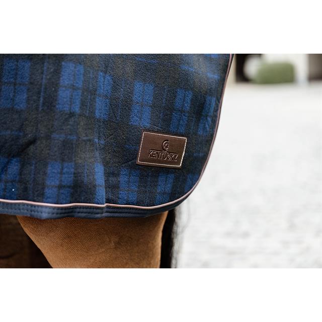 Ausreitdecke Heavy Fleece Kentucky Dunkelblau-Blau