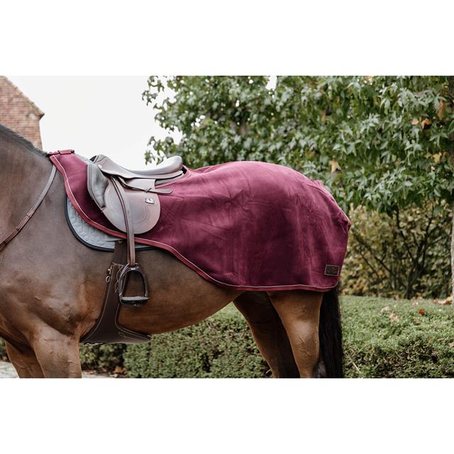 Ausreitdecke Heavy Fleece Kentucky Dunkelrot
