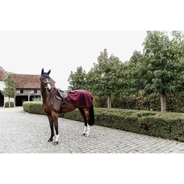 Ausreitdecke Heavy Fleece Kentucky Dunkelrot