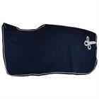Ausreitdecke Luxe HORSEGEAR Dunkelblau-Silber