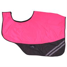 Ausreitdecke Reflective Horsegear Pink-Grau