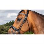 Backenstücke Rundgenäht Dressage Collection Dy'on Schwarz