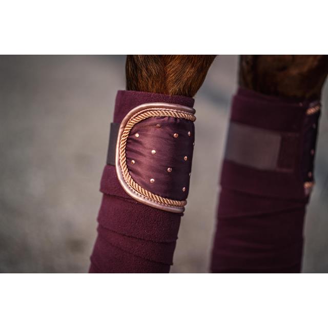 Bandagen HGAurum HORSEGEAR Dunkelrot