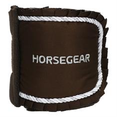 Bandagen Ruches 4er-Pack HORSEGEAR Dunkelbraun