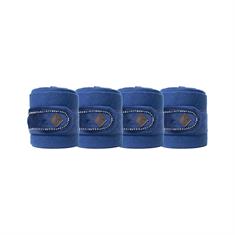 Bandagen Samt Pearls Kentucky Dunkelblau