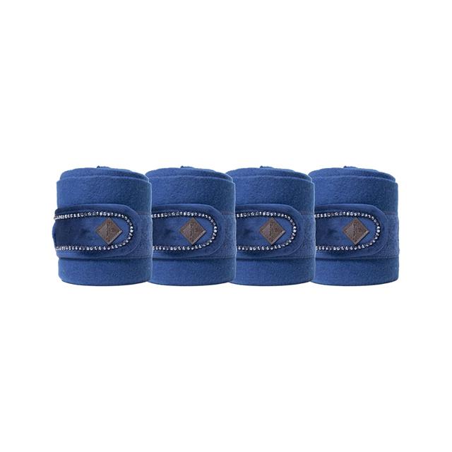Bandagen Samt Pearls Kentucky Dunkelblau