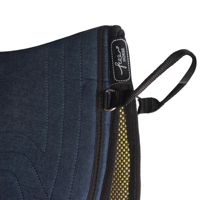 Bareback Pad FHLogan Free Horse Blau