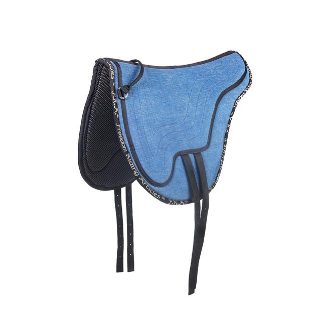 Bareback Pad Jeany F.R.A. Blau