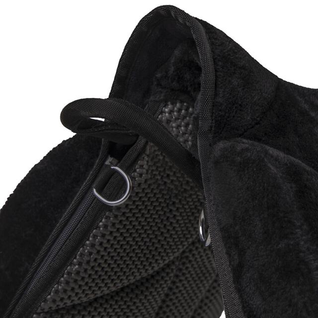 Bareback Pad Super Soft QHP Schwarz-Schwarz