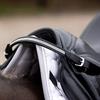 Bocksriemchen Rhinestone QHP Schwarz-Silber