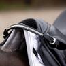 Bocksriemchen Rhinestone QHP Schwarz-Silber