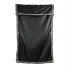 Boxenvorhang Classic Kentucky Schwarz