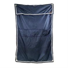 Boxenvorhang Classic mit Taschen Kentucky Dunkelblau