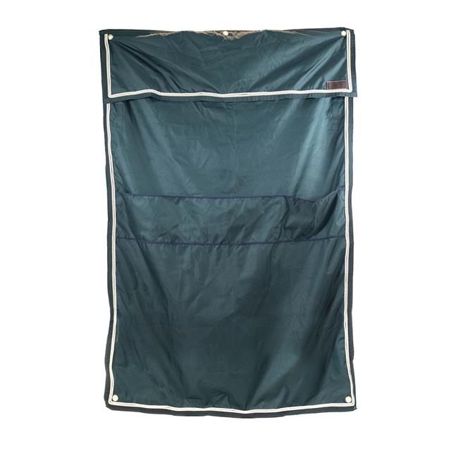 Boxenvorhang Classic mit Taschen Kentucky Dunkelgrün