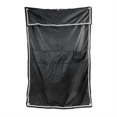Boxenvorhang Classic mit Taschen Kentucky Schwarz