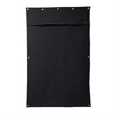 Boxenvorhang Kentucky Schwarz