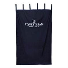 Boxenvorhang Modern Tech Navy Equestrian Stockholm Dunkelblau