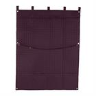 Boxenvorhang Quilt Lang Eskadron Dunkelrot
