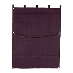 Boxenvorhang Quilt Lang Eskadron Dunkelrot