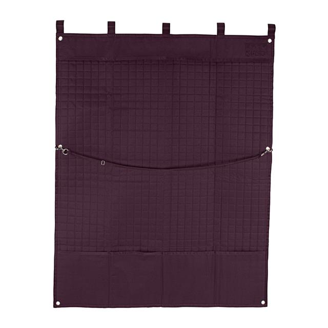 Boxenvorhang Quilt Lang Eskadron Dunkelrot