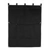 Boxenvorhang Quilt Lang Eskadron Schwarz