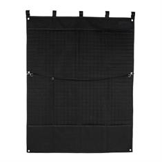 Boxenvorhang Quilt Lang Eskadron Schwarz